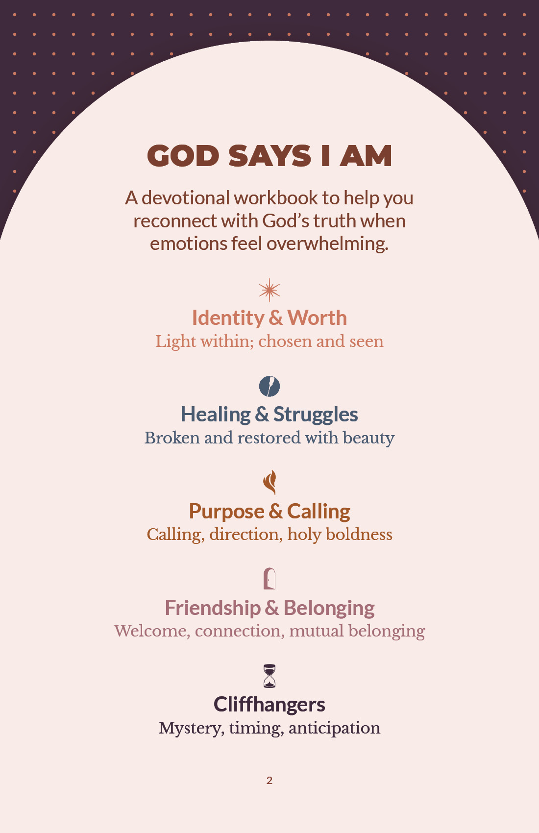 Workbook page - Identity affirmation